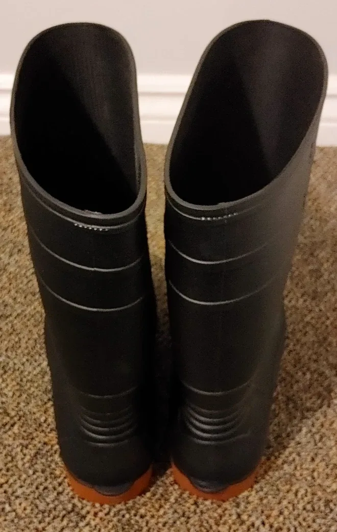 Black Rubber Rain Boots image indicator(4)