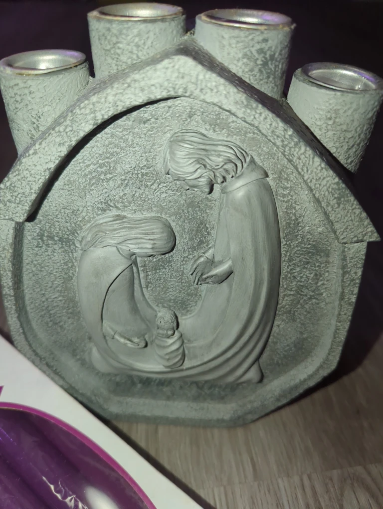 Advent Candles with Holder - photo 2