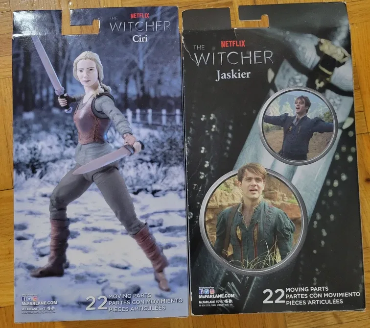 The Witcher toys action figures - Brand new image indicator(3)