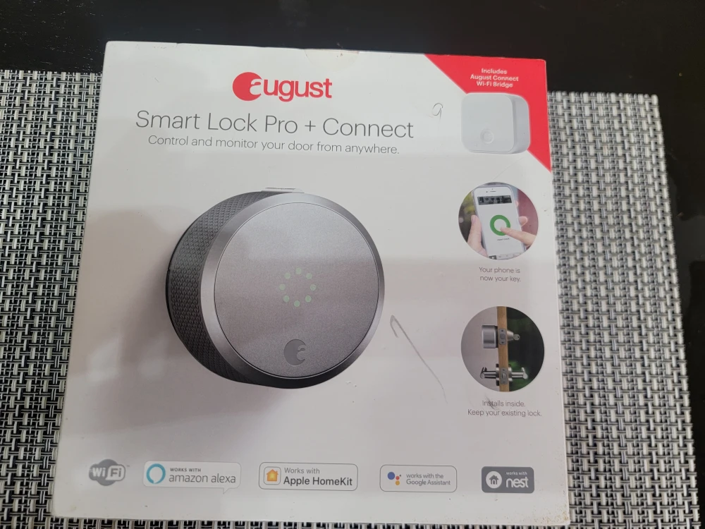 WiFi Smart Lock - August Home - Silver