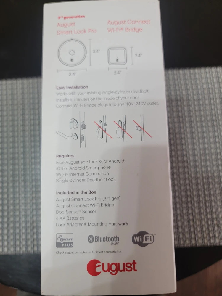 WiFi Smart Lock - August Home - Silver - photo 5
