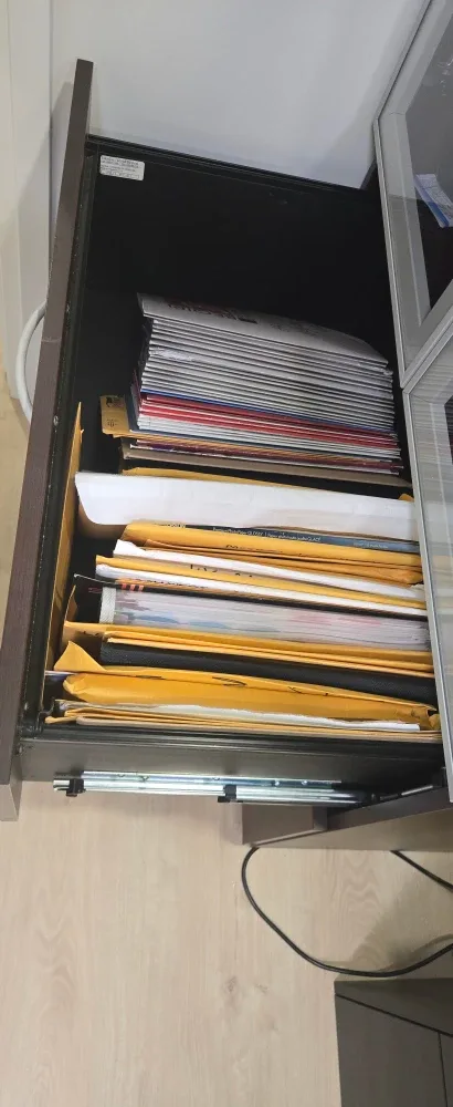 Office Cabinet with Glass Doors & Drawers image indicator(2)