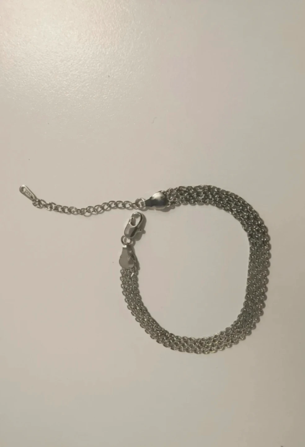 Silver Plated Milan Chain Vintage Bracelet - photo 4