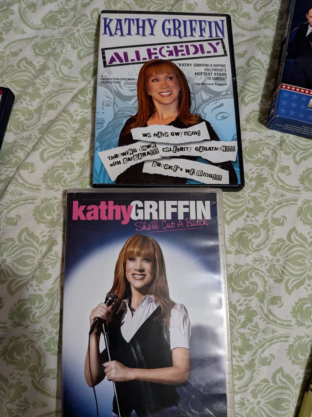 Comedy DVD Bundle - Kathy Griffin, Colbert, Daily Show, Borat image indicator(9)