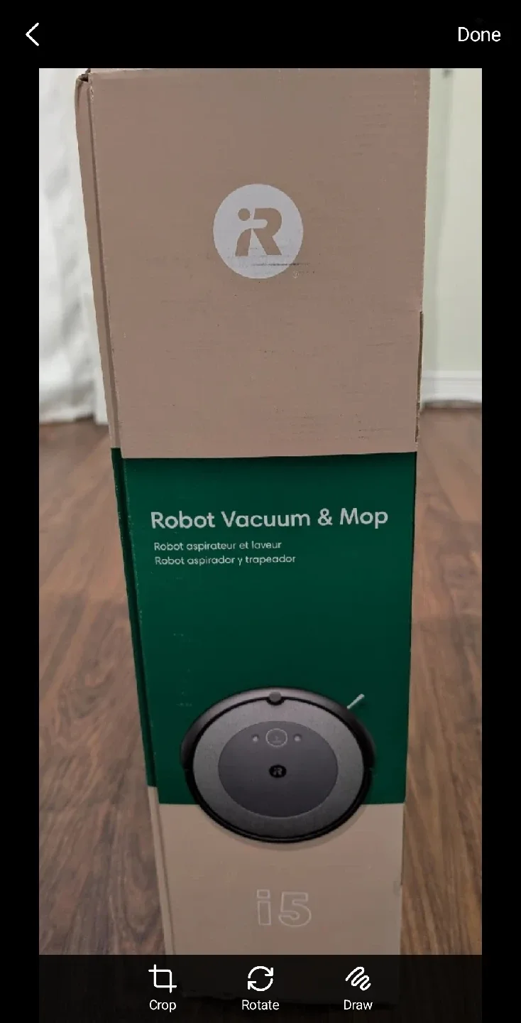 iRobot Roomba Combo i5 Vacuum & Mop – Brand New / Unopened image indicator(5)