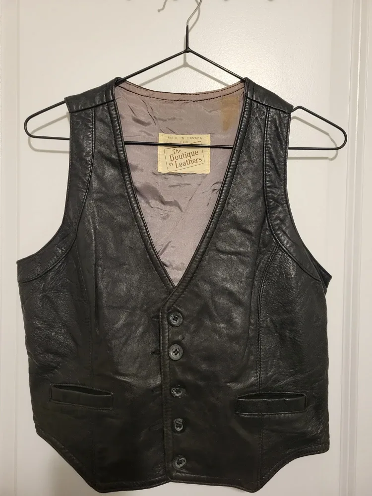 Vintage Leather Vest