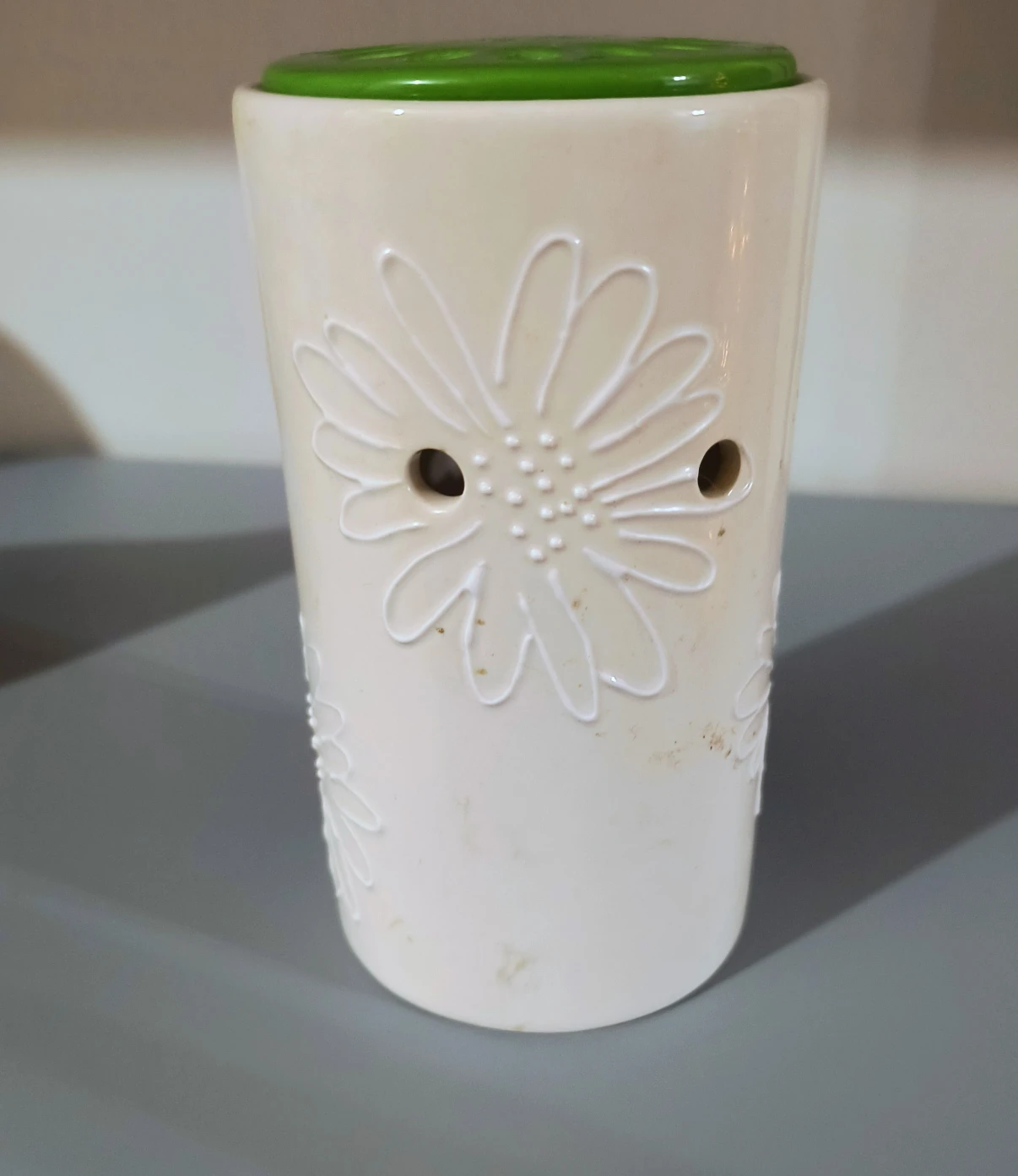Ceramic Oil Burner with Floral Design - photo 5