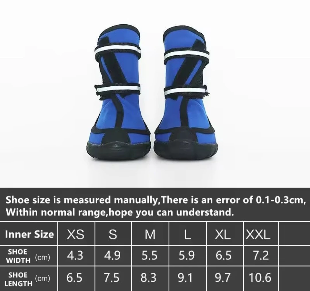 Blue Dog Winter Boots - Size XS