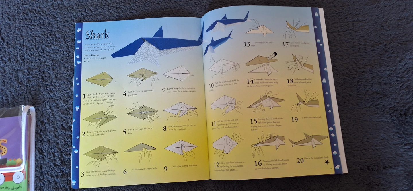Underwater Origami Book🥕 - photo 4