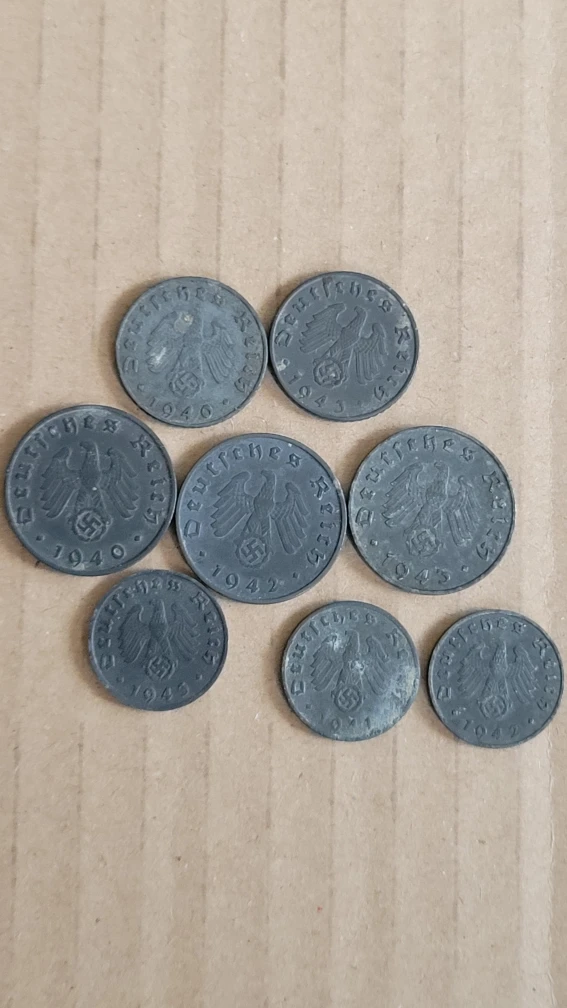 Germany World 2 Vintage Coins! - photo 2
