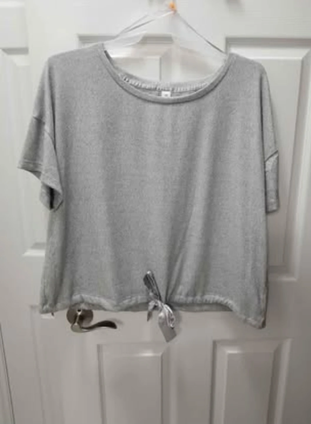 New George Plus Size 2X Grey Top