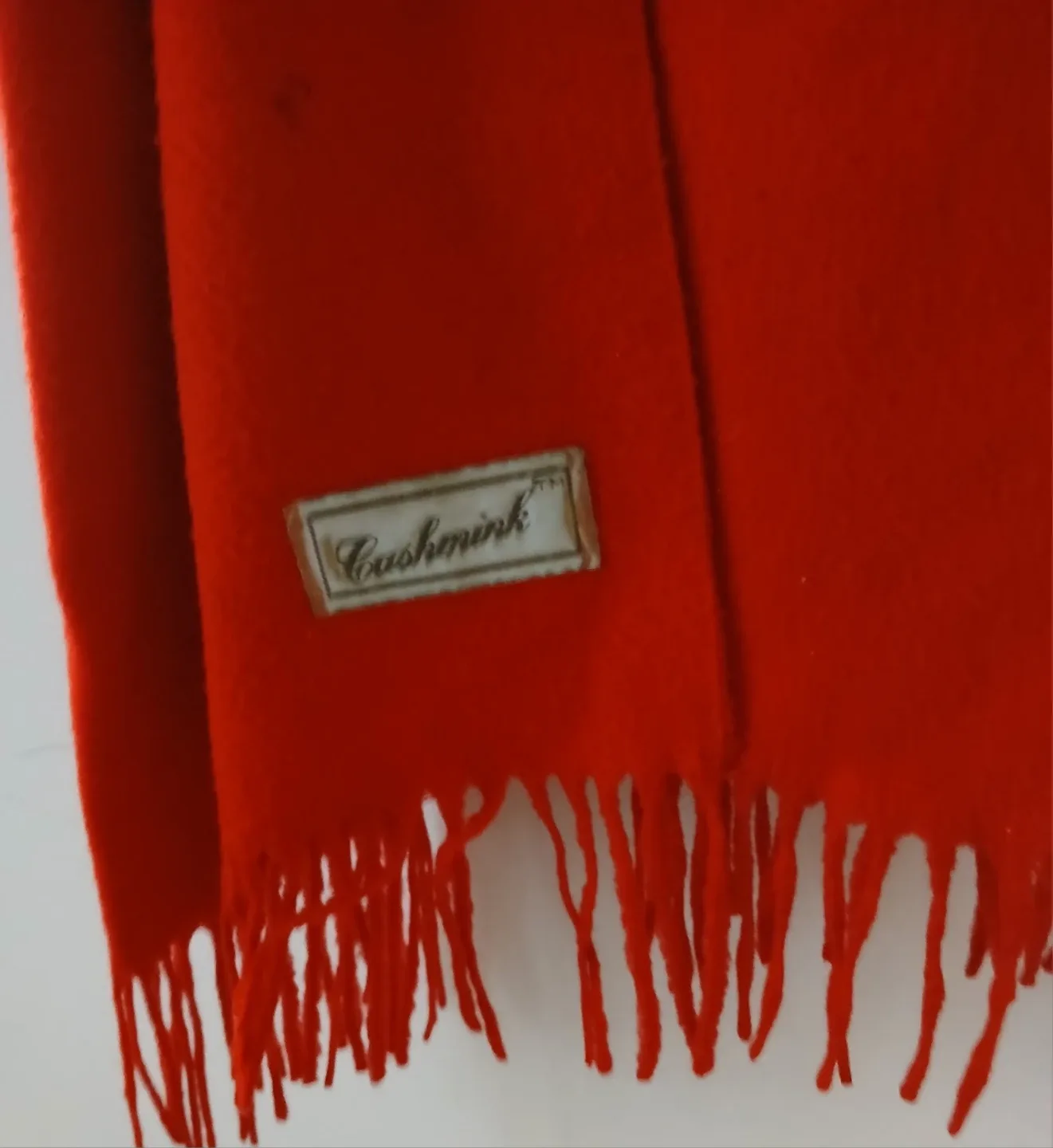 CASHMERE Red Scarf image indicator(2)