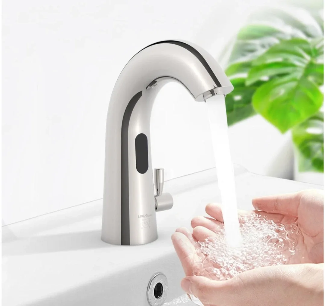Touchless Motion Sensor Bathroom Sink Faucet - New image indicator(3)