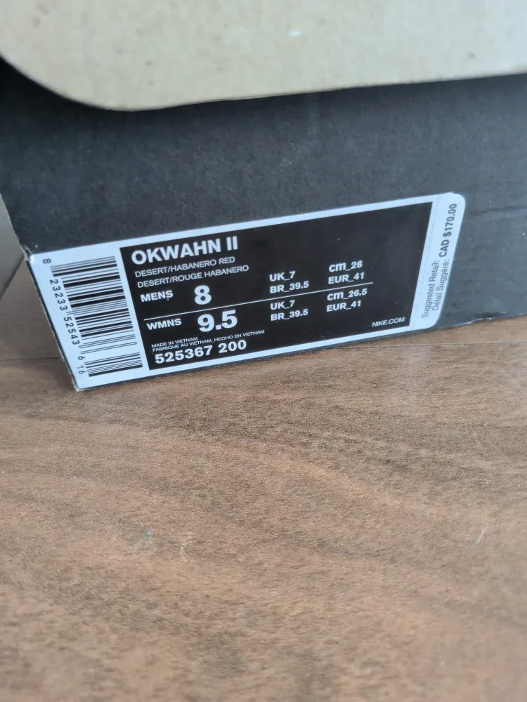 Nike ACG Okwahn II Desert Habenero Red - Men's 8 image indicator(5)