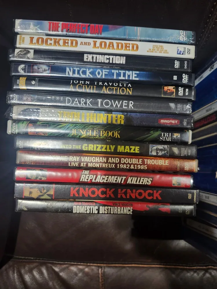 DVD Movie Collection - Action, Thriller, Family
