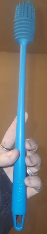 MANNA Bottle Brush - Blue AND SMALL METAL BOWL image indicator(2)