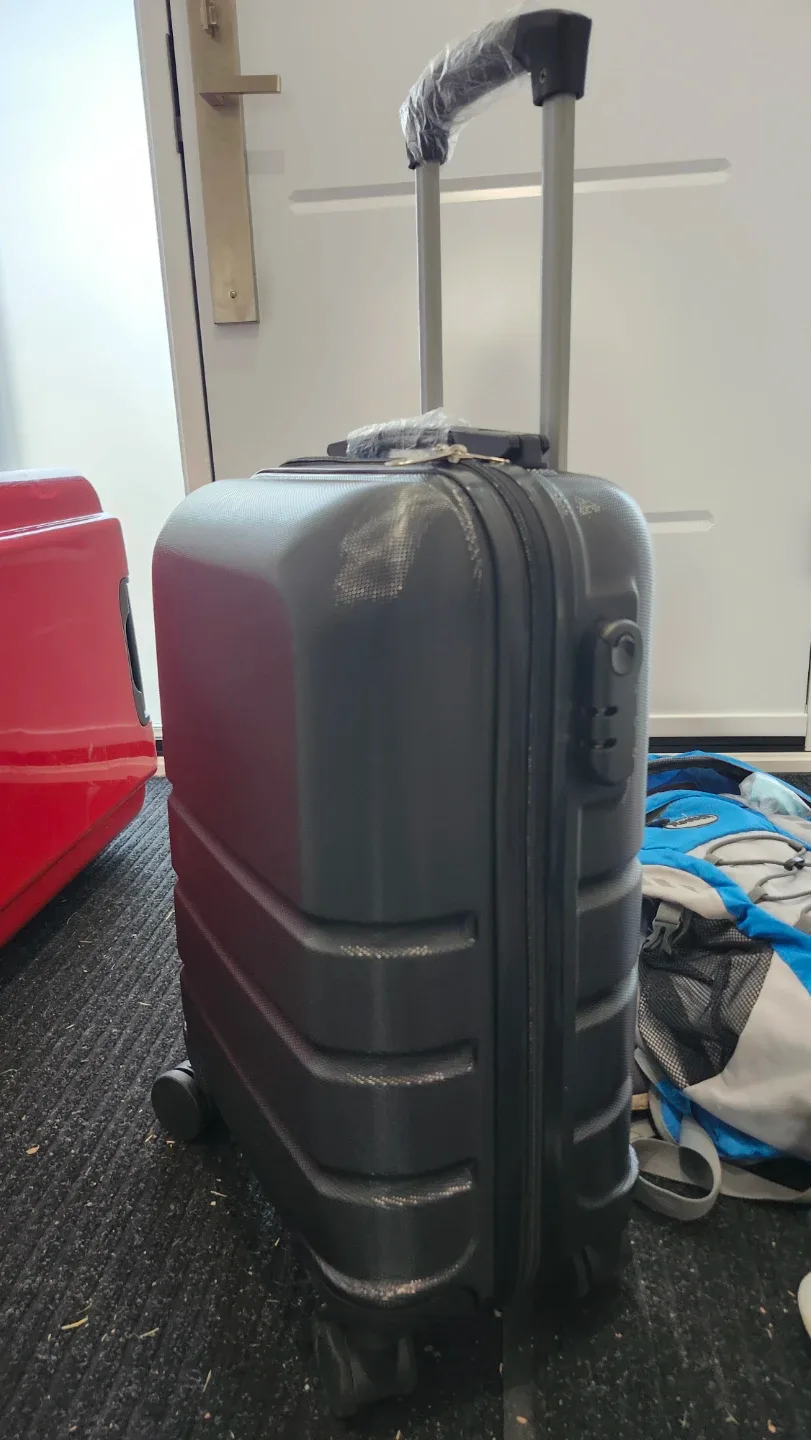 Brand New 20-inch Black Carry-on Suitcase