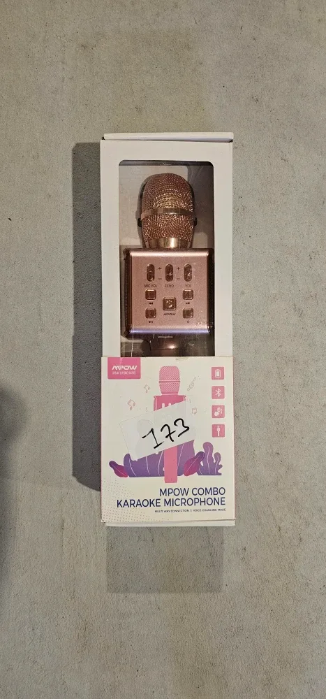 Brand new - Mpow Combo Karaoke Microphone - Rose Gold