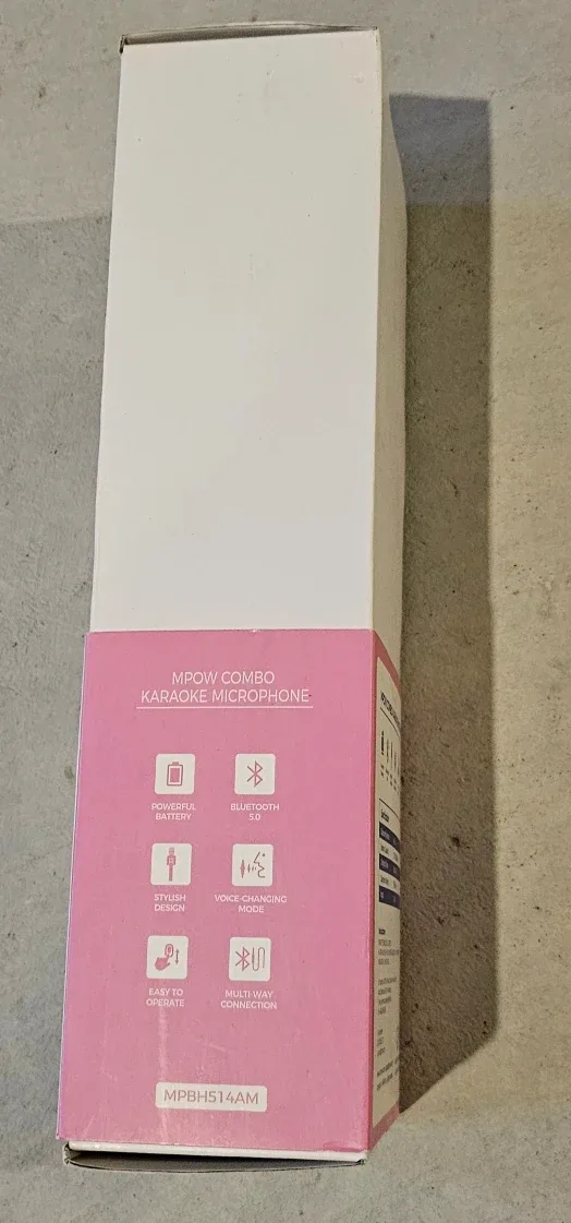 Brand new - Mpow Combo Karaoke Microphone - Rose Gold image indicator(2)