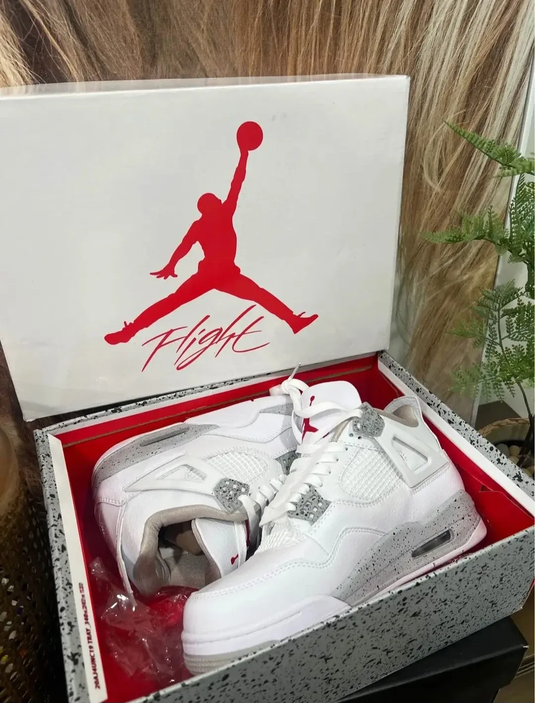 Air Jordan 4 Retro White Oreo image indicator(3)