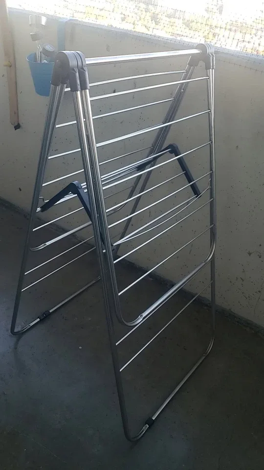 Clothes Drying Rack - Silver