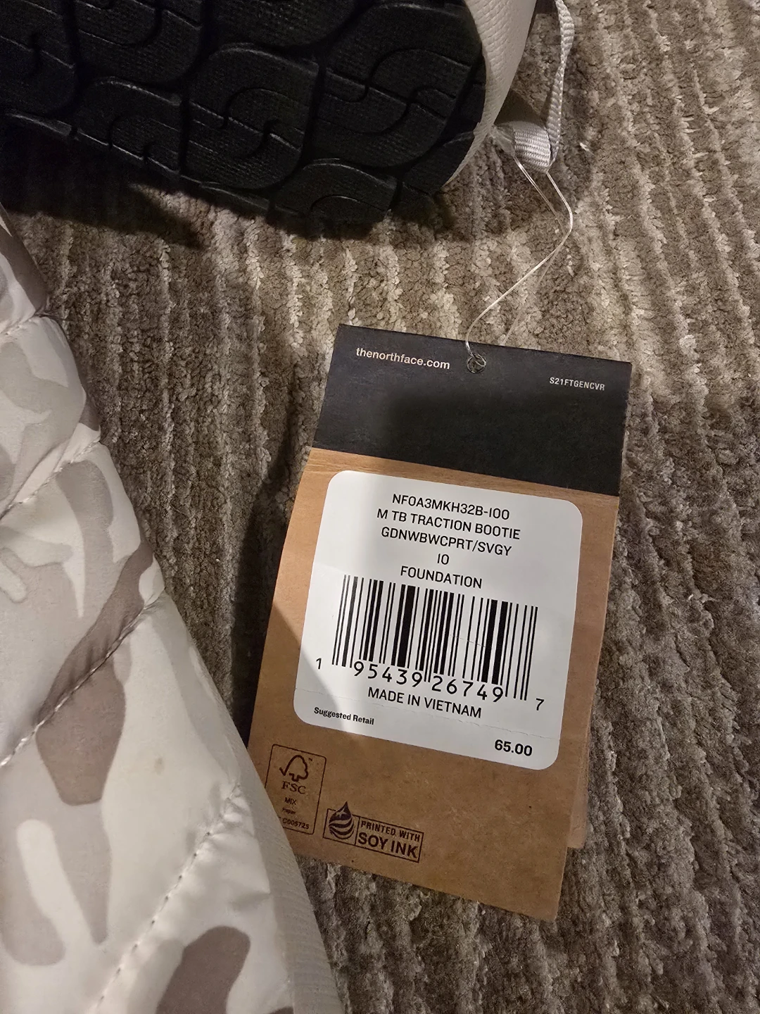 The North Face Thermoball Traction Bootie, Size 10 - photo 5