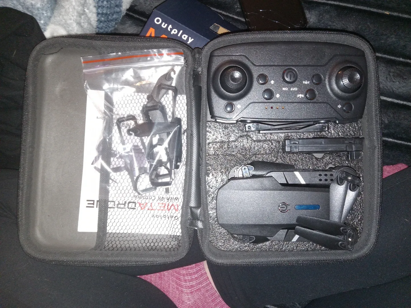 Outplay Meta Drone with 4K Camera - Like New! image indicator(2)