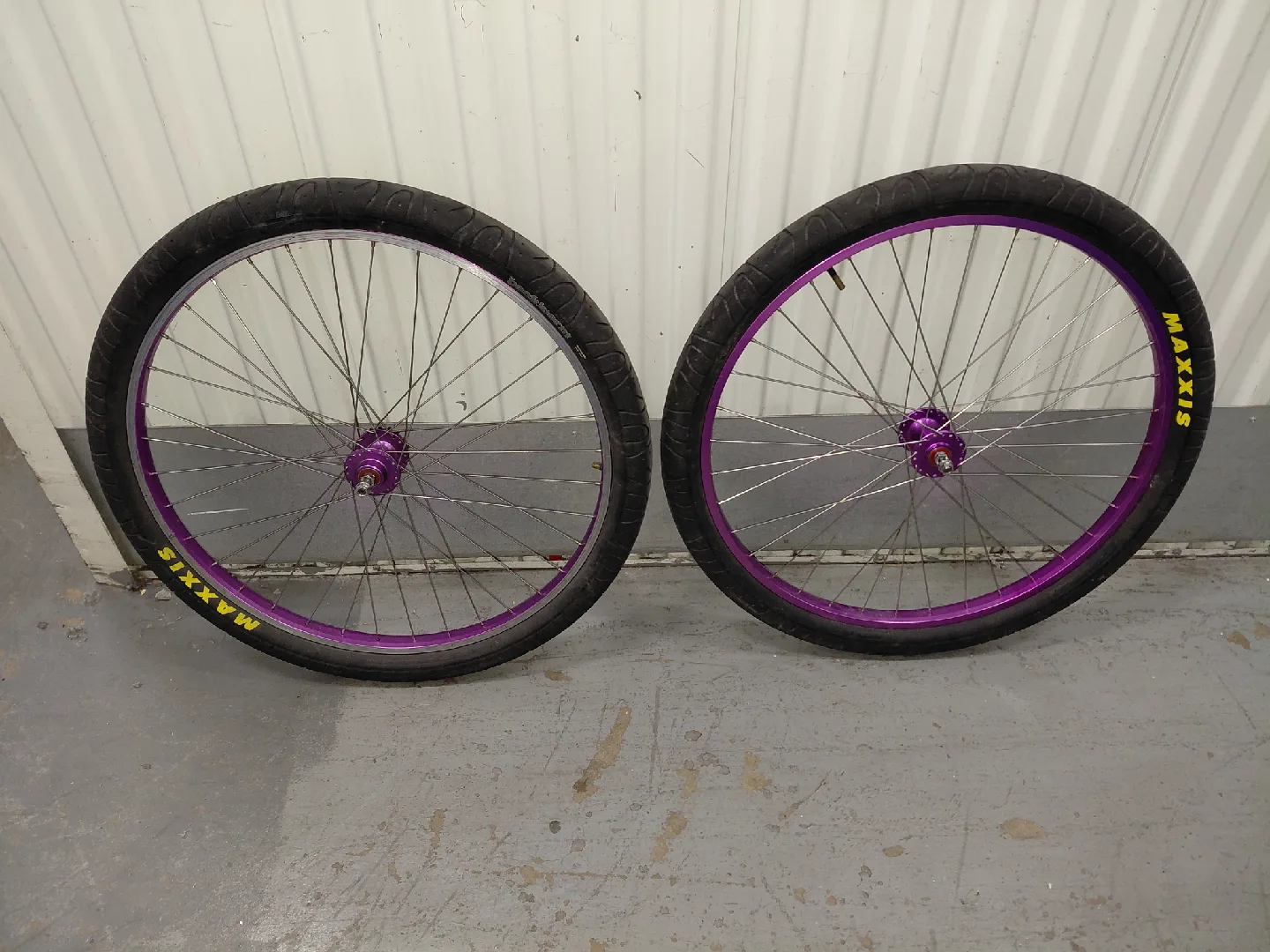 Maxxis BMX Wheels - Purple