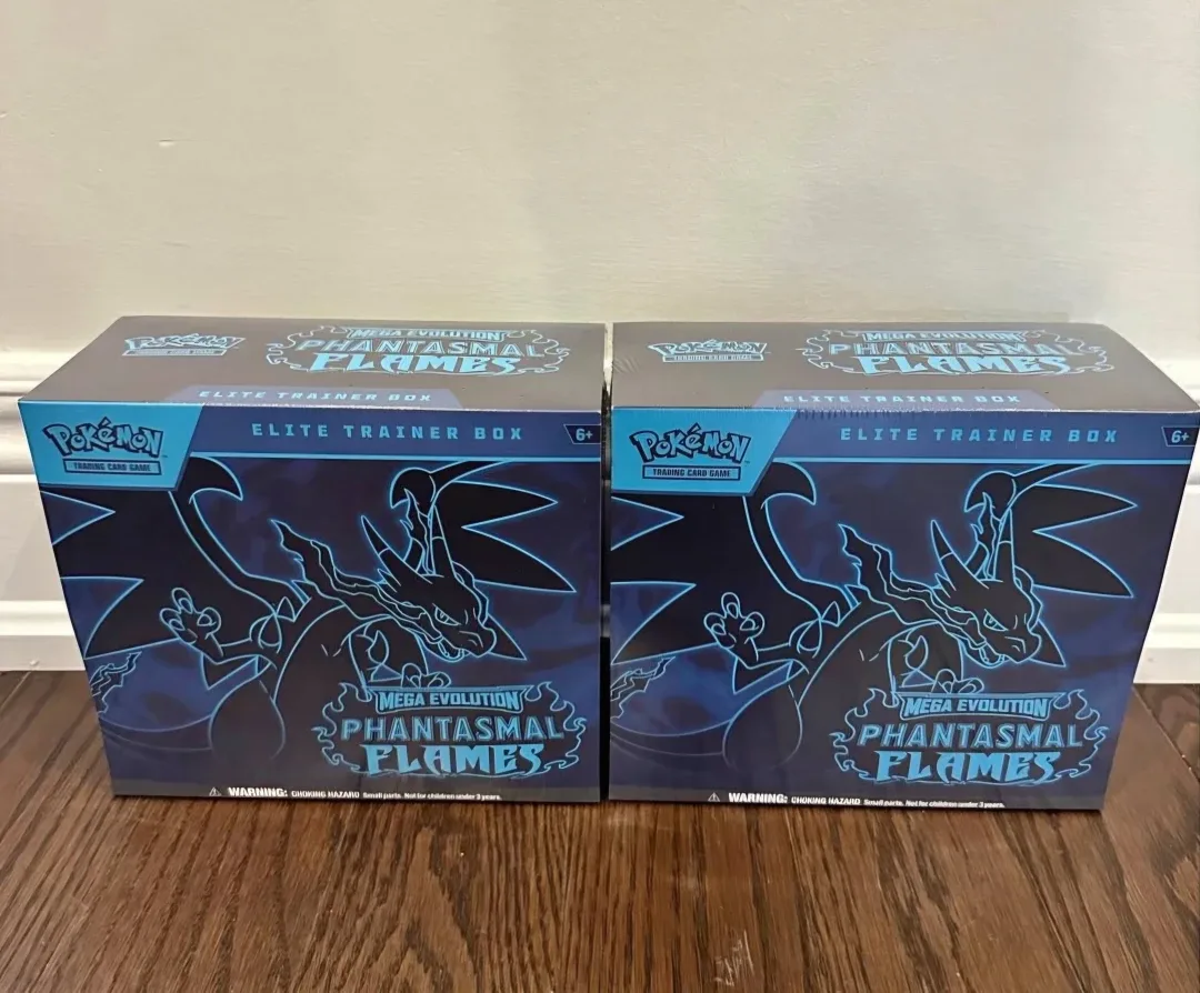 Pokémon TCG: Mega Evolution Phantasmal Flames Elite Trainer Box