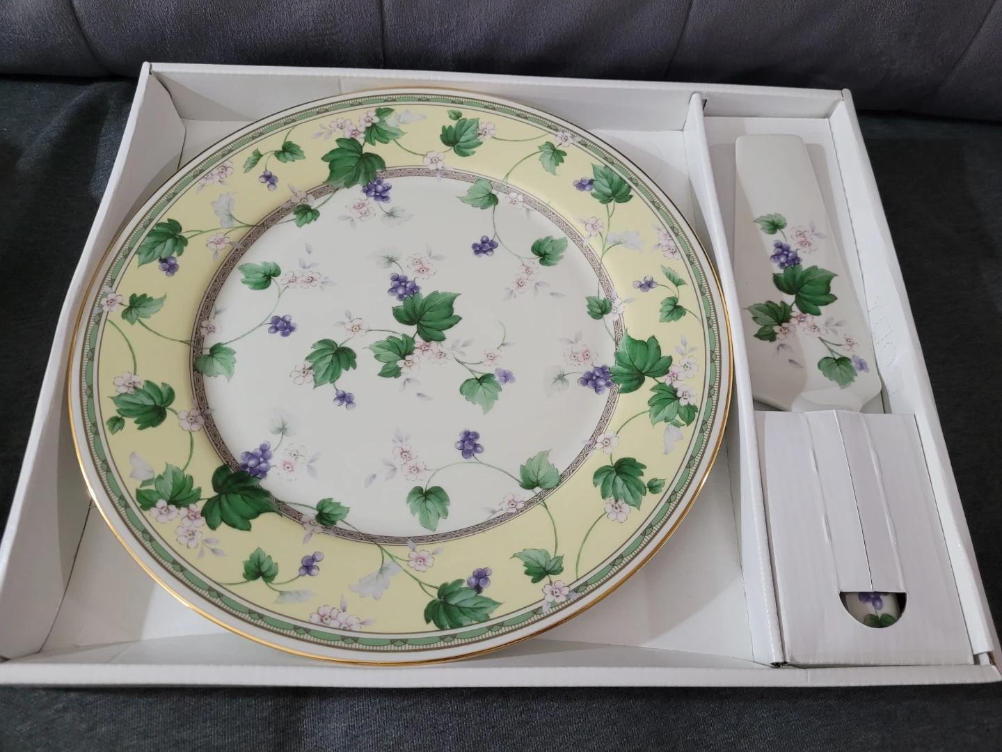 Cake Plate/Server Set 10.5in - photo 3