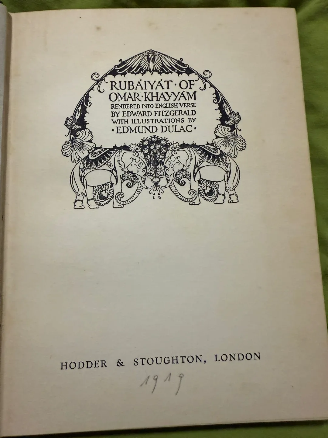 Rubaiyat of Omar Khayyam Book image indicator(6)