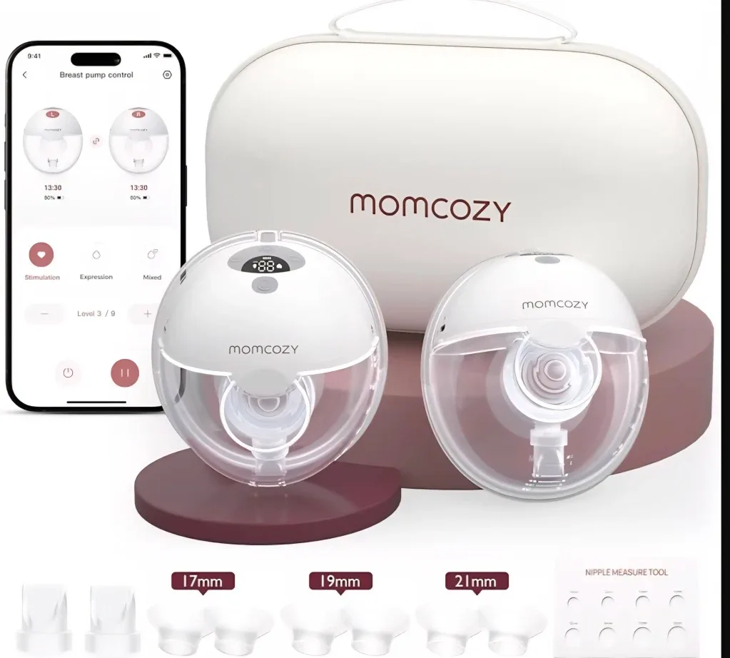 SEALED Momcozy M5 Smart App Control Hands Free  Wearable Pump image indicator(3)