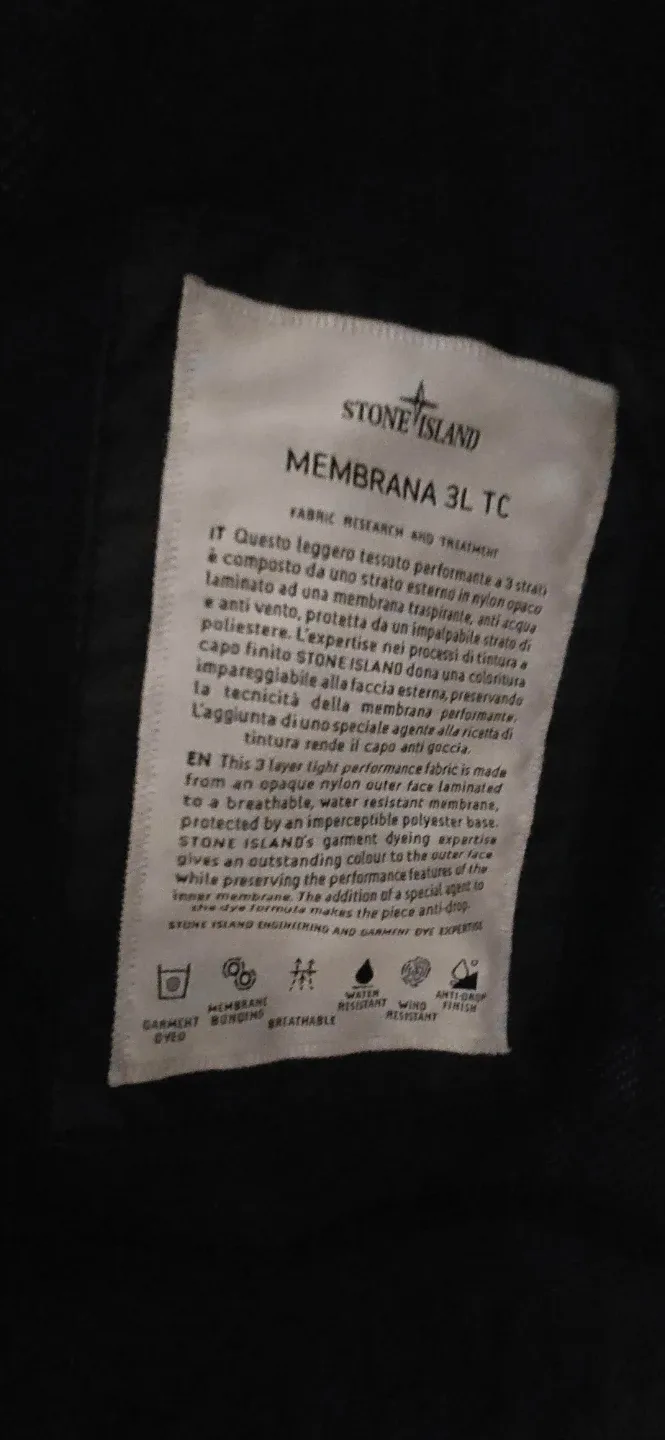 Stone Island Membrana 3L TC Vest image indicator(2)