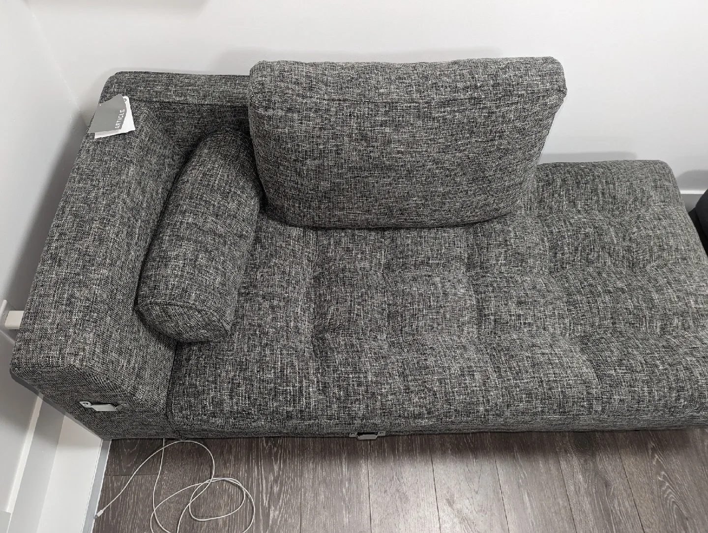 Brand New Assembled Article Sven Sectional Sofa - Gray image indicator(6)