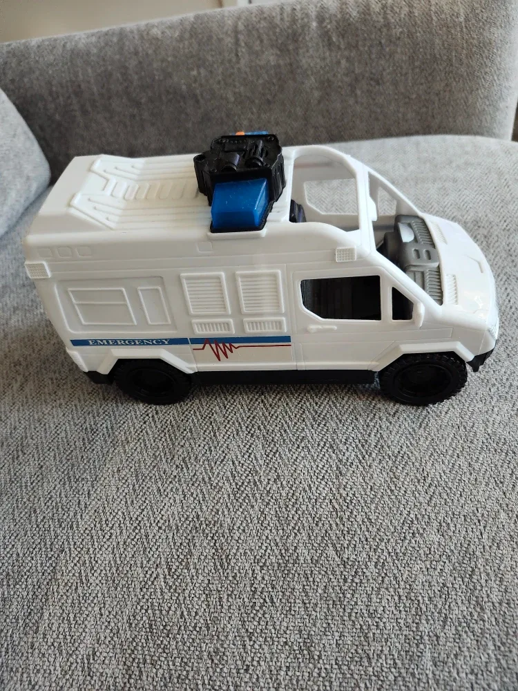 Emergency Vehicle Plastic Toy