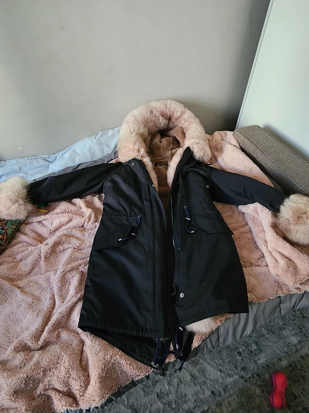 Ziya Furs Black Winter Parka