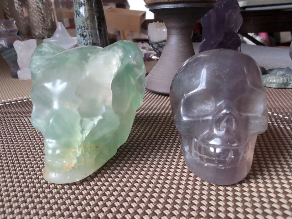 Crystal Skull Carvings