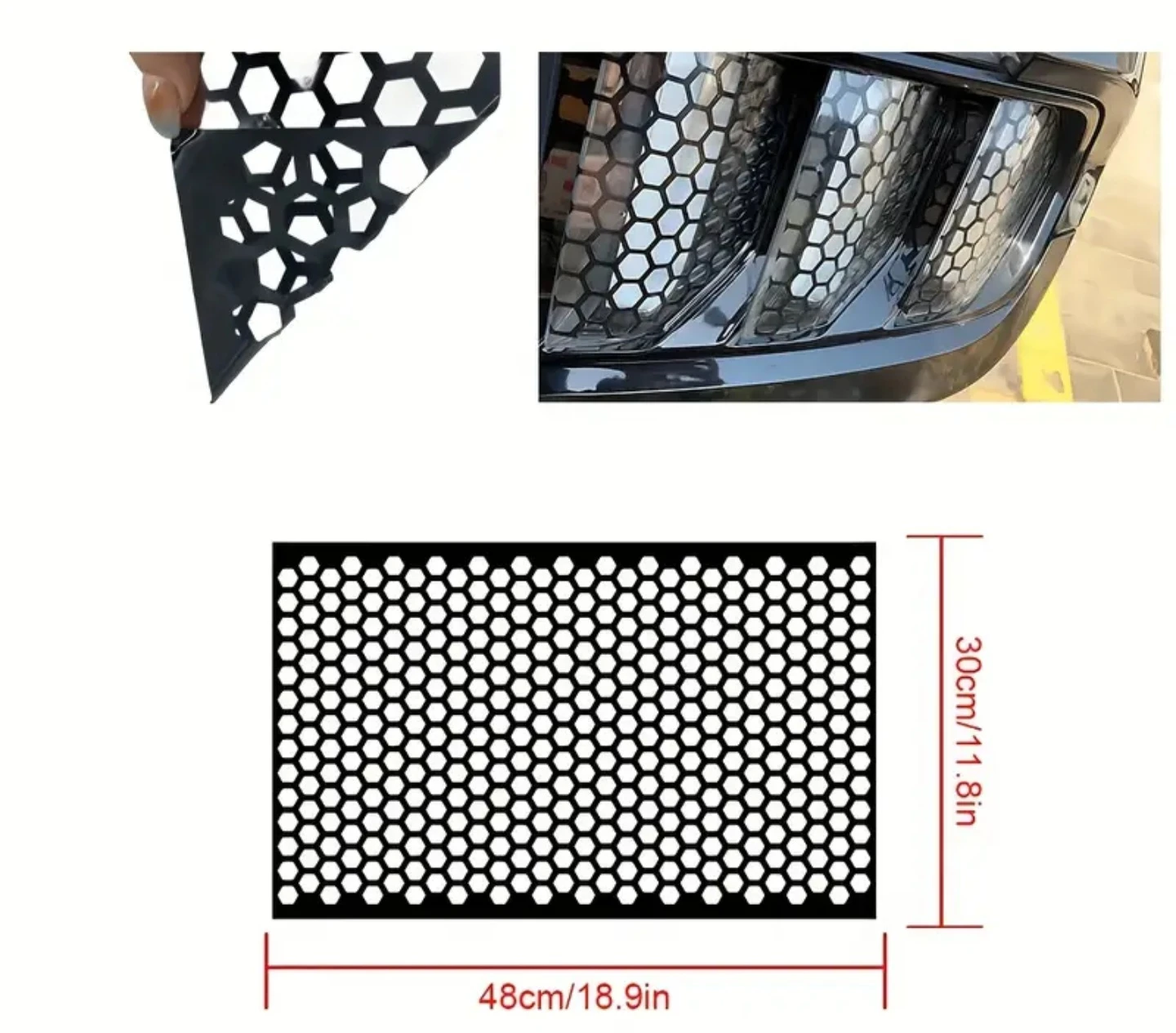 Car Tail Light Stickers black carbon 2pcs - photo 3