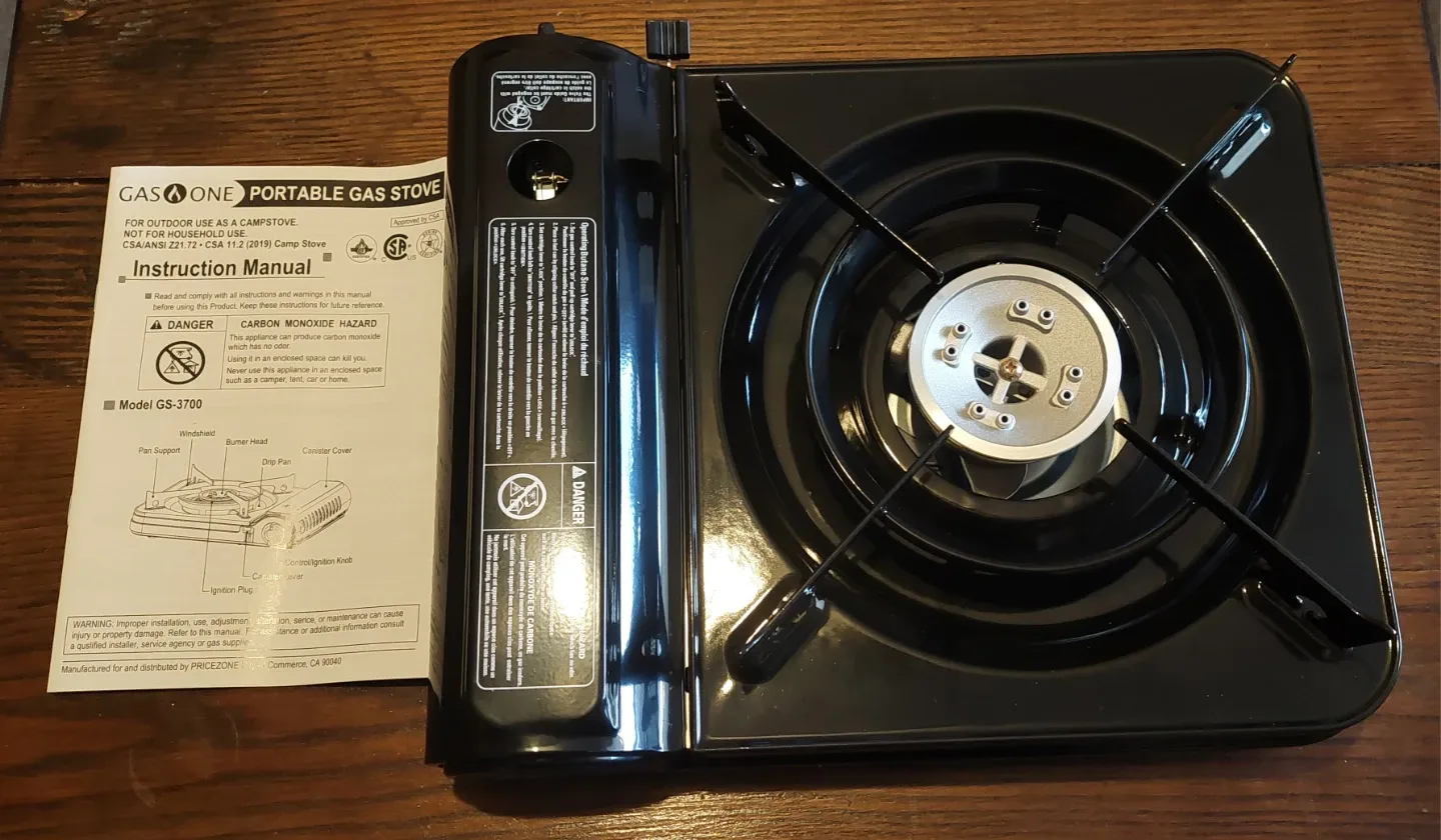 GAS ONE Portable Gas Stove GS-3700 image indicator(2)