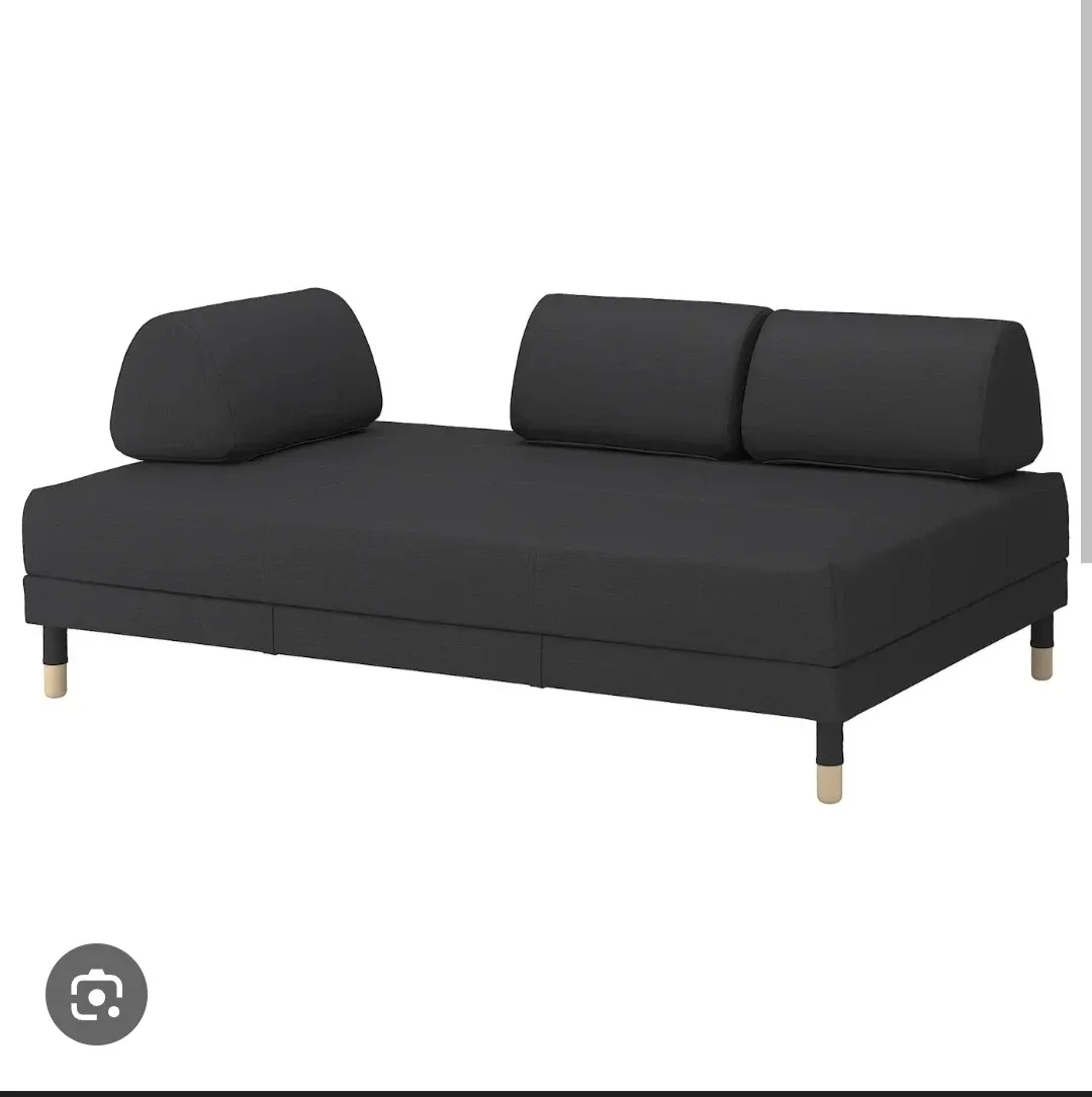 IKEA Daybed Sofa Bed - Dark Grey image indicator(4)
