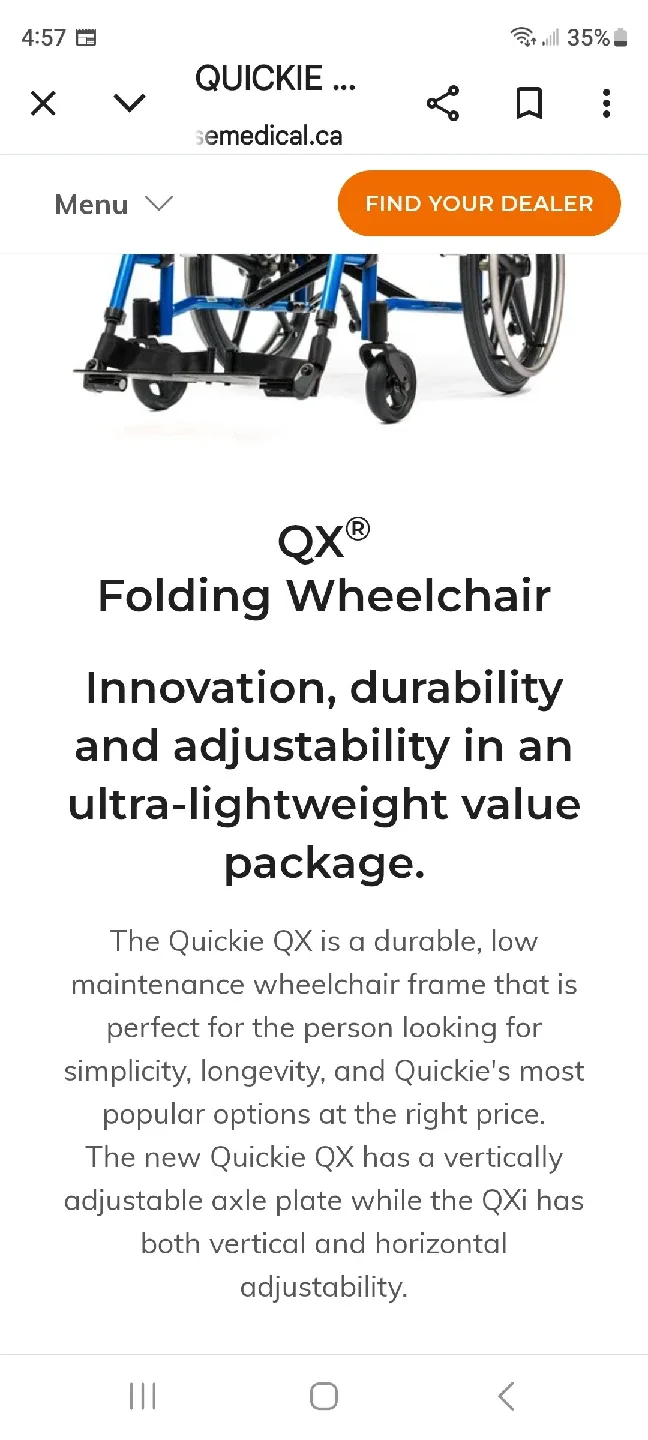 Quickie Wheelchair image indicator(9)
