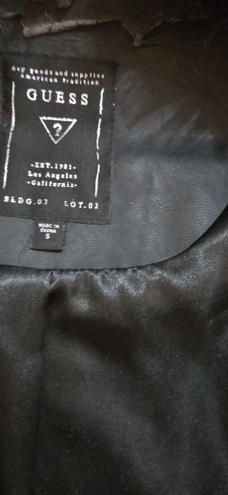 Guess Black Faux Fur Vest - Size S - photo 2