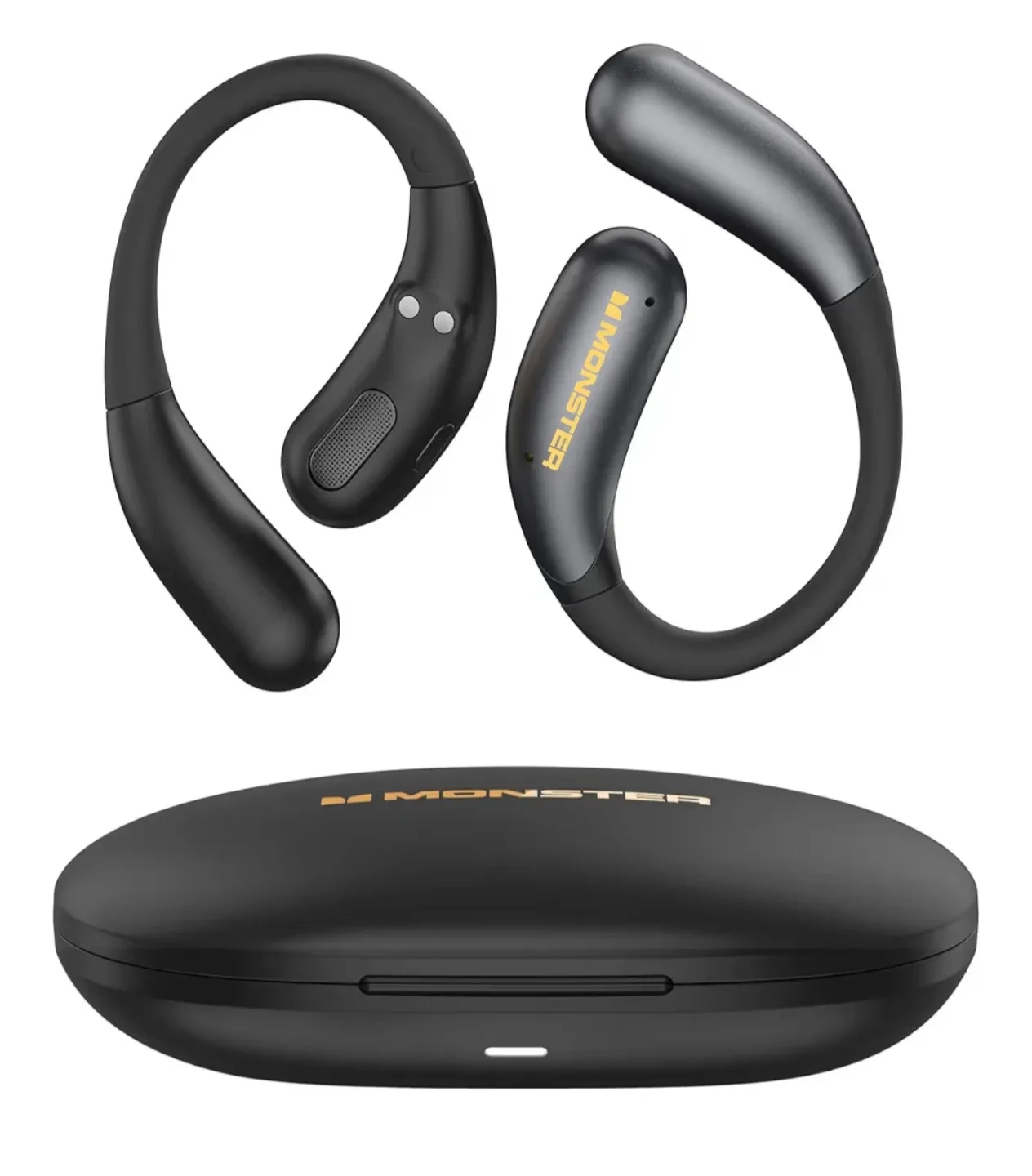 Monster Open Ear Bluetooth Headphones - Black thumbnail