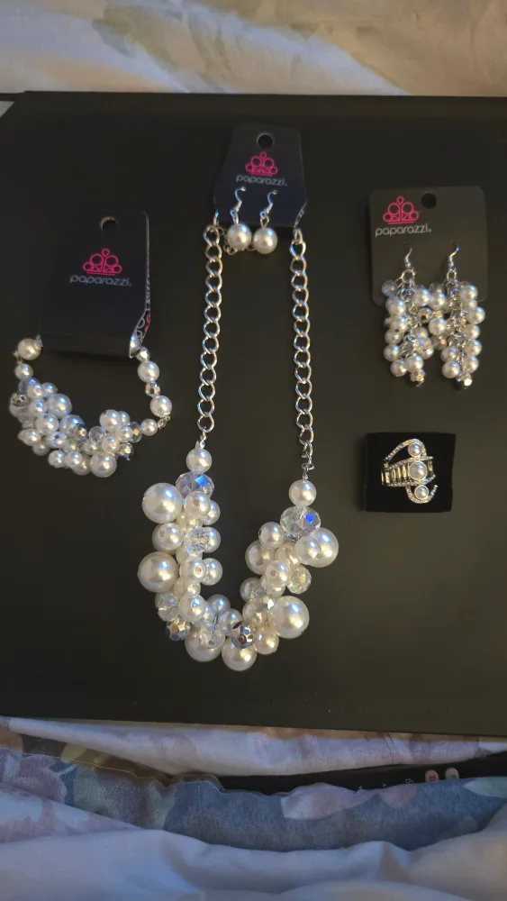Paparazzi Jewelry Set - Necklace, Ring, Earrings, Bracelet