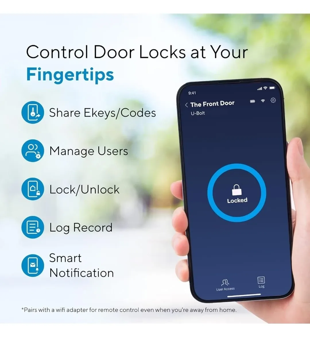 Ultraloq U-Bolt Smart Lock image indicator(4)