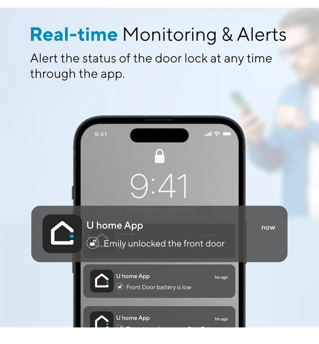 Ultraloq U-Bolt Smart Lock image indicator(7)