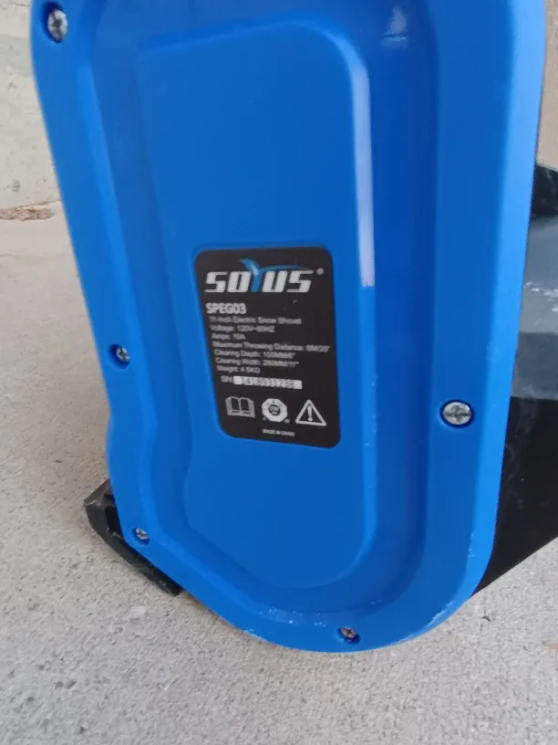 Soius SPEG03 10-inch Electric Snow Shovel