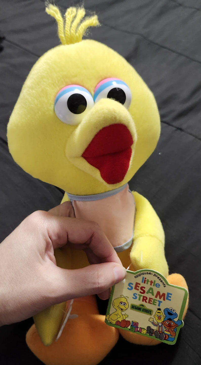 $15 applause baby big bird plush 11" - photo 2