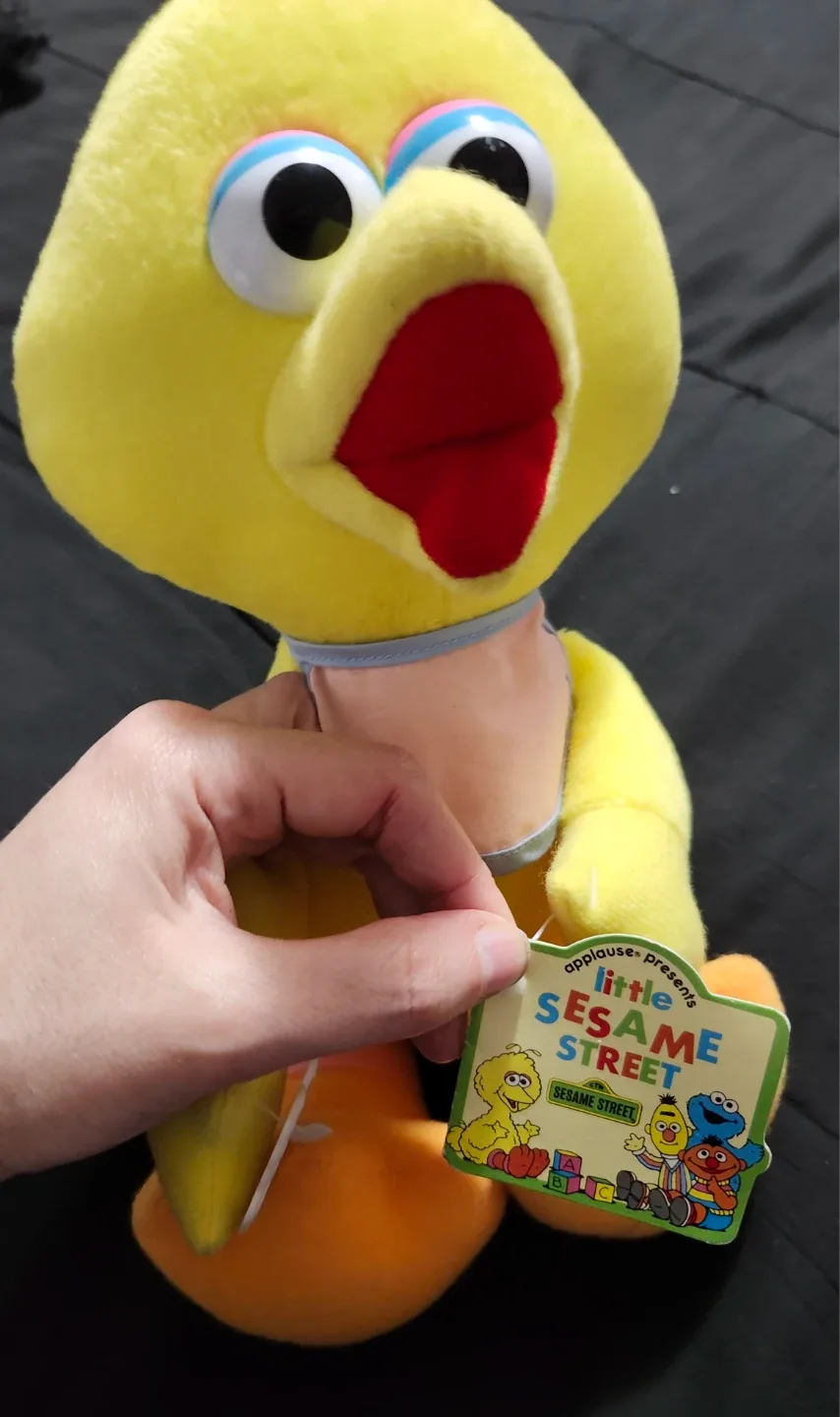 $20 applause baby big bird plush 11" image indicator(3)