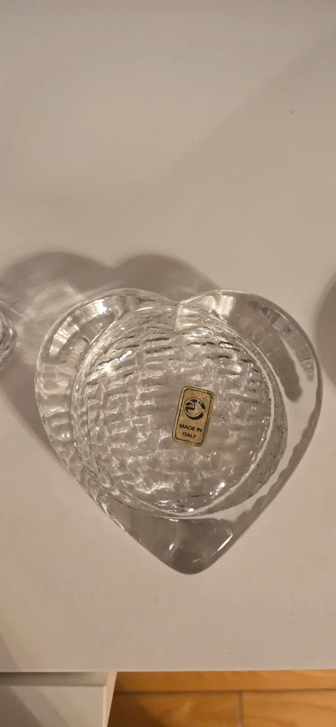 Candle holders Made in Italy Crystal image indicator(4)